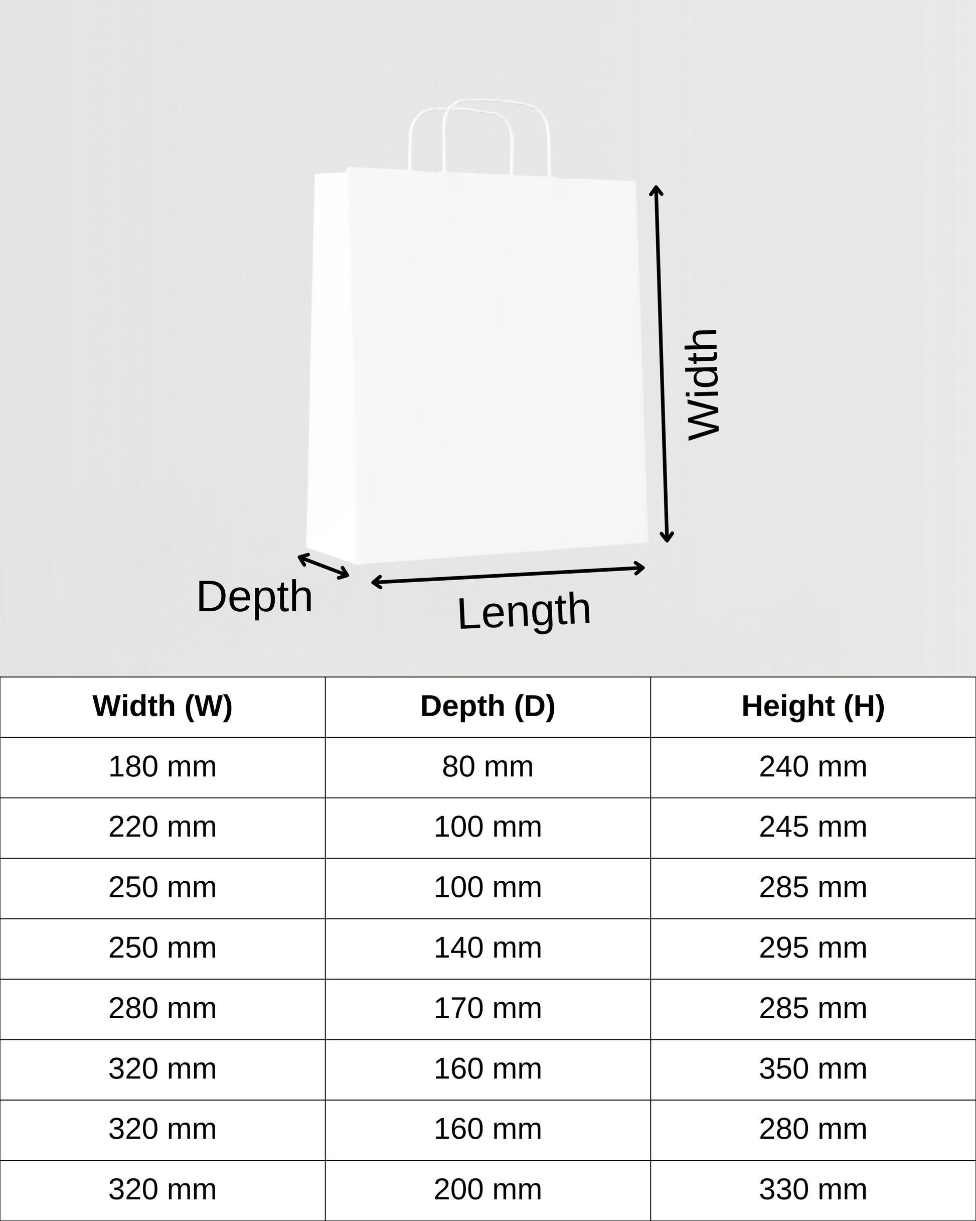 Express Twisted Handle Bags
